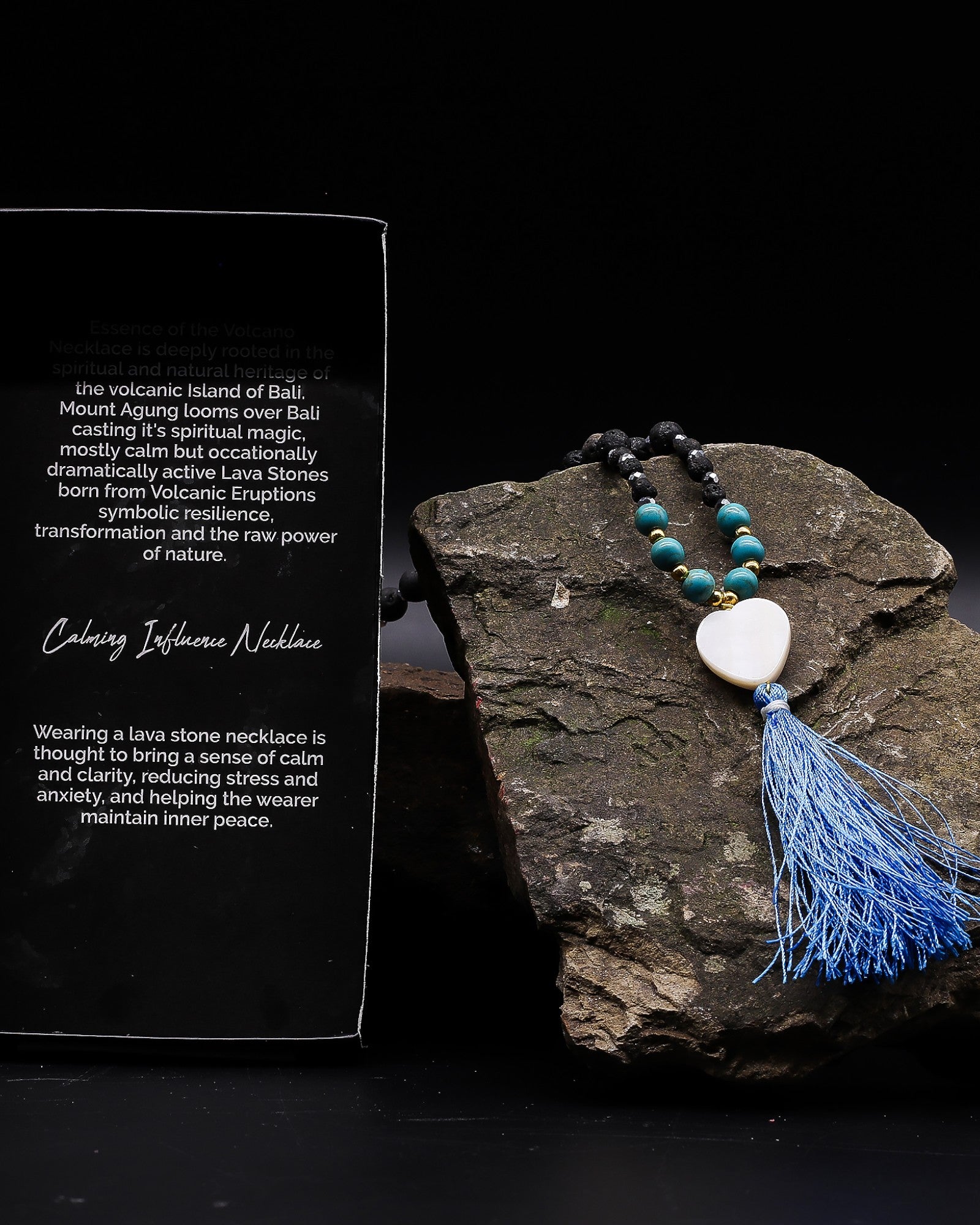 Essentie van de Vulkaan-halsketting - Kalmerende invloed