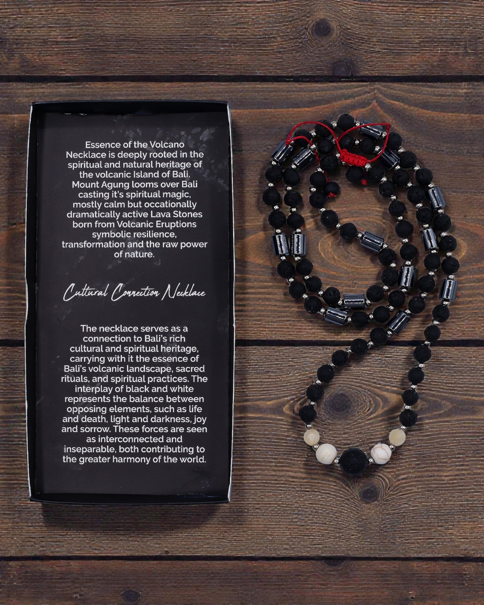 Ketting Essence van de Vulkaan – Culturele Verbinding