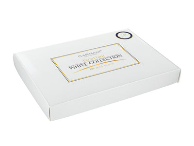 Set van 6 met 24K goud vergulde theelepels Witte Oogjes CARMANI met mogelijkheid tot personalisatie met gravure - elegant cadeau voor elke gelegenheid, afmetingen 13 cm