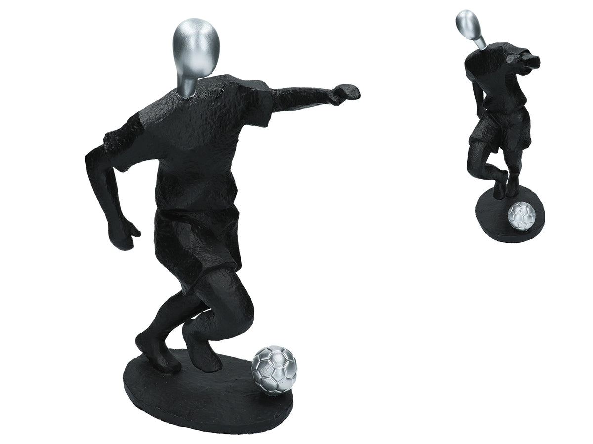 Voetballerfiguur 36 cm met mogelijkheid tot personalisatie met gravure