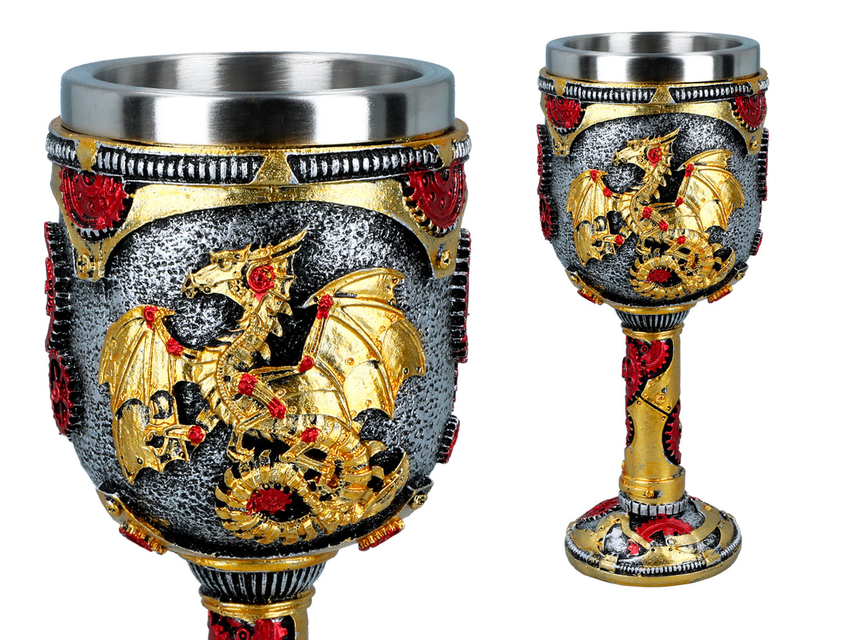 Decoratieve beker Erfgoed van de Ouden 200ml met mogelijkheid tot personalisatie met gravure, ideaal als cadeau, elegant ontwerp, uitstekend voor interieurdecoratie