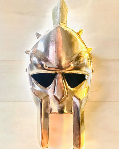 Gladiatoren Riddermasker "Sparta" - mogelijkheid tot personalisatie met gravure