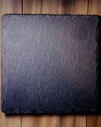 Onderzetter voor koffie, thee van Natuurlijke Steen met Gepersonaliseerde Gravure – Vierkant, cirkel, zeshoek, 10 cm