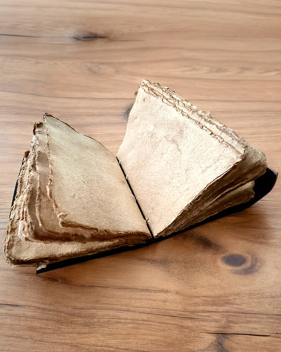 Premium Dagboek, Antiek ontwerp, Leren Notitieboek "Magische Kroniek" 200 pagina's, 2 varianten beschikbaar, personalisatie met gravure