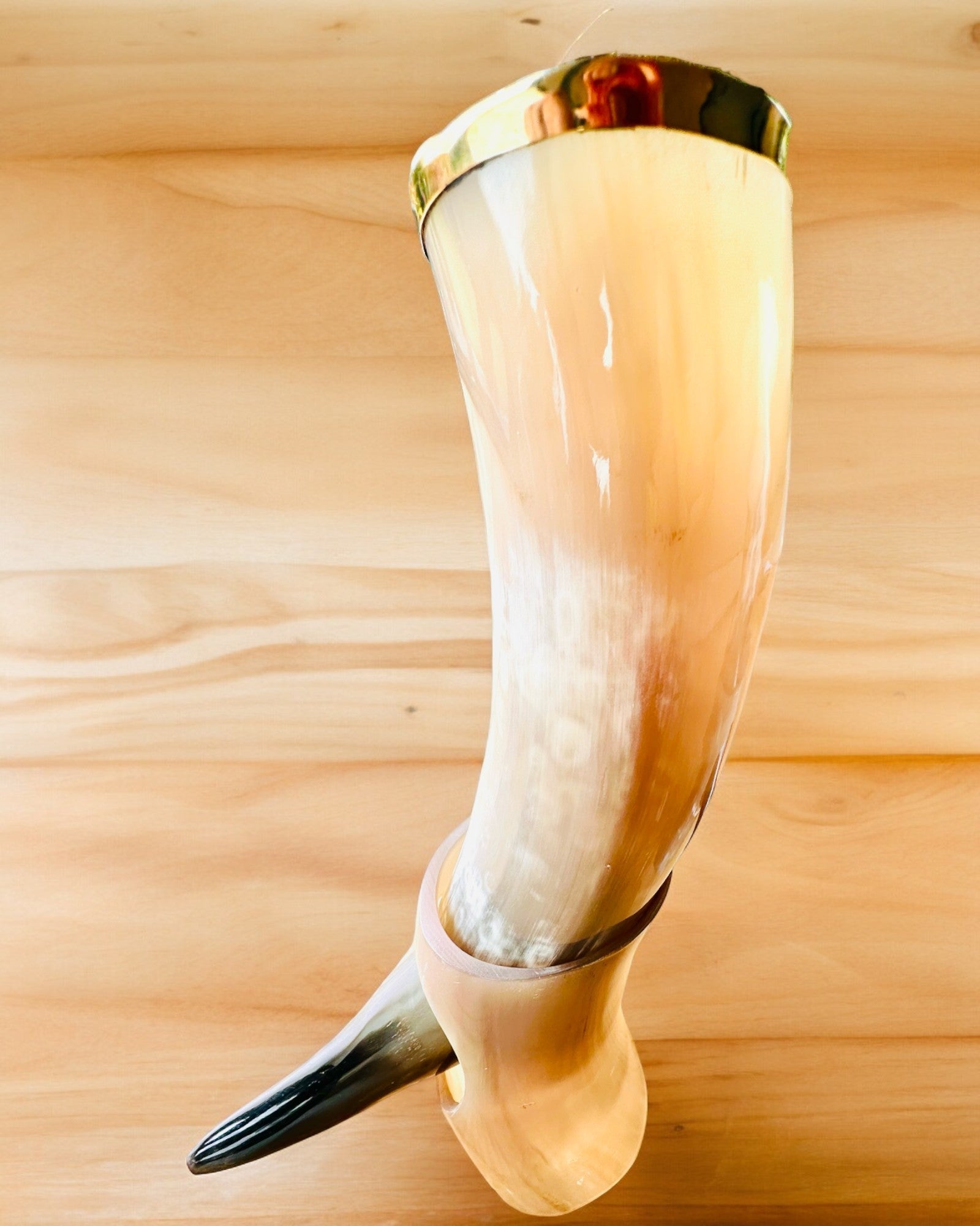 Hoornbeker "Viking Valor" - Handgegraveerd, Premium Kwaliteit - 4 varianten beschikbaar