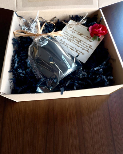 Intentionele sojakaars Obsidiaan – zelfvertrouwen en innerlijke kracht, 250 ml, mogelijkheid tot personalisatie als cadeau