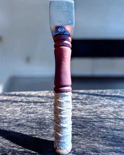 Mjölnir Hamer van de Skalds – 33 cm, Handgesmede Vikinghamer met Gravure-optie