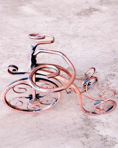 Fietswijnrek "WineCycle" - mogelijkheid tot personalisatie met gravure als cadeau