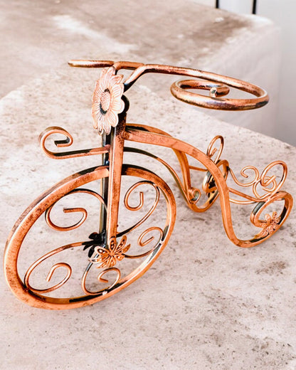 Fietswijnrek "WineCycle" - mogelijkheid tot personalisatie met gravure als cadeau
