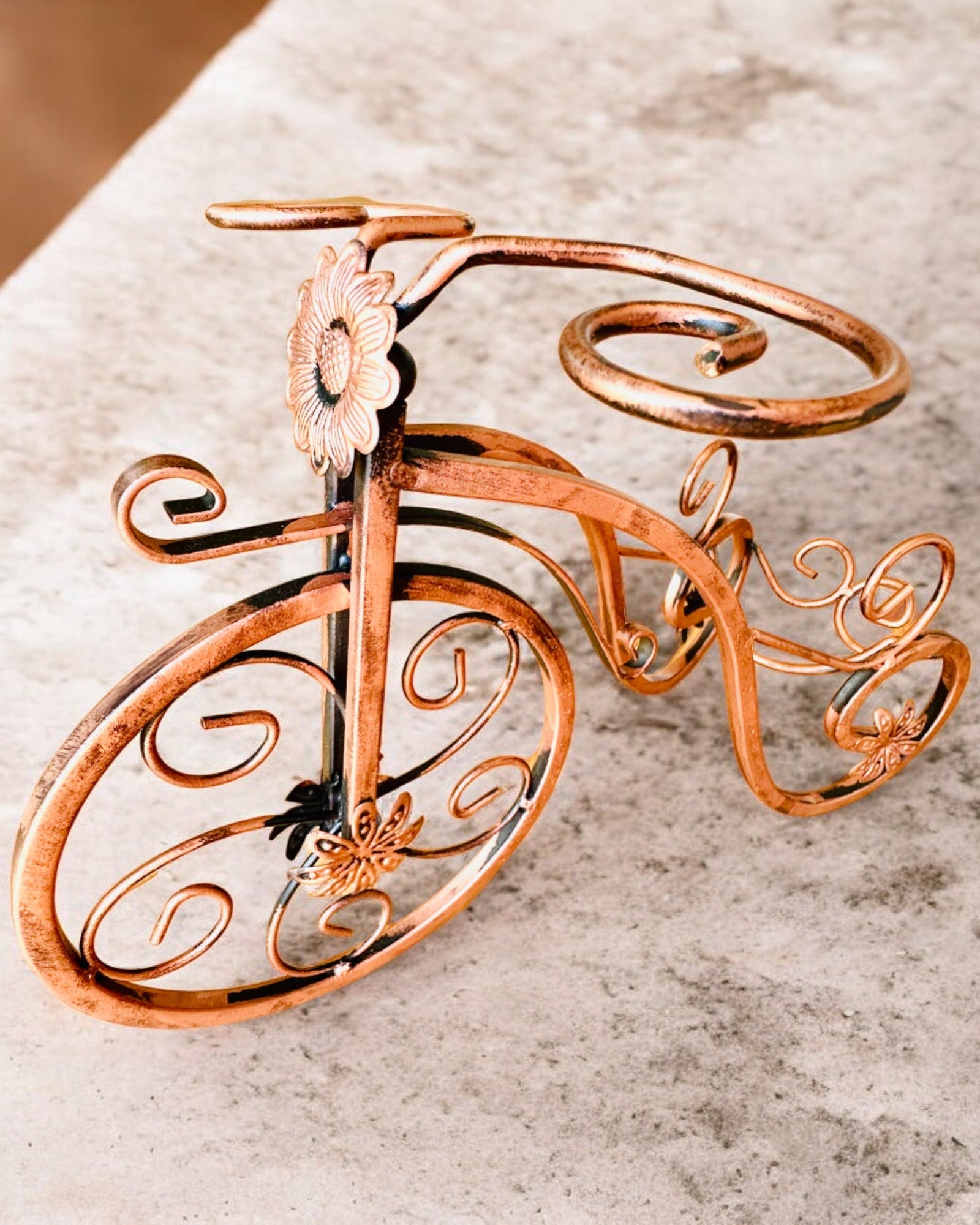Fietswijnrek "WineCycle" - mogelijkheid tot personalisatie met gravure als cadeau