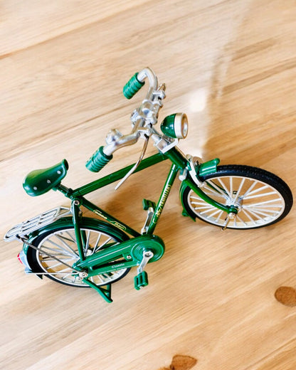 Model van de fiets "Retro Classic" - Miniatuur met Gravure, ideaal als cadeau