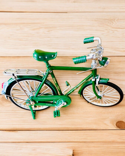 Model van de fiets "Retro Classic" - Miniatuur met Gravure, ideaal als cadeau