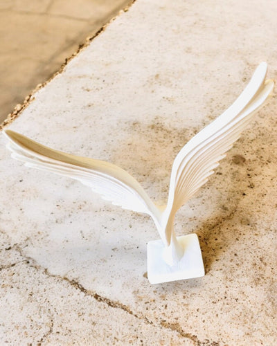 Elegante Engelvleugelfiguur 15 cm hoog – "Skrzydlaci Strażnicy", mogelijkheid tot personalisatie met gravure als cadeau, personalisatie, 2 kleuropties
