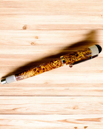 Elegante pen "Majestic" met personalisatiemogelijkheid als cadeau, 2 kleuropties om uit te kiezen