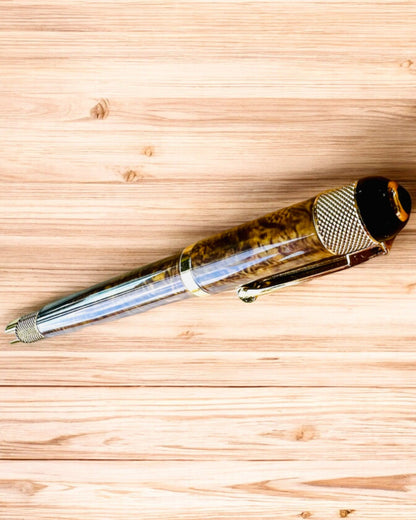 Elegante pen "Majestic" met personalisatiemogelijkheid als cadeau, 2 kleuropties om uit te kiezen