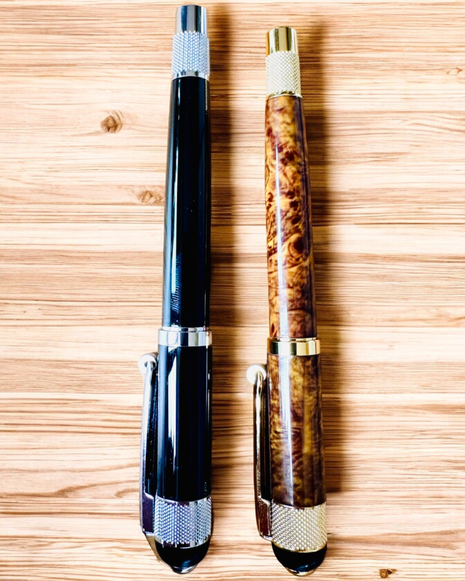 Elegante pen "Majestic" met personalisatiemogelijkheid als cadeau, 2 kleuropties om uit te kiezen