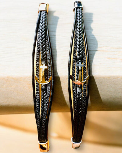 Herenarmband Anker van Elegantie met graveeroptie als cadeau