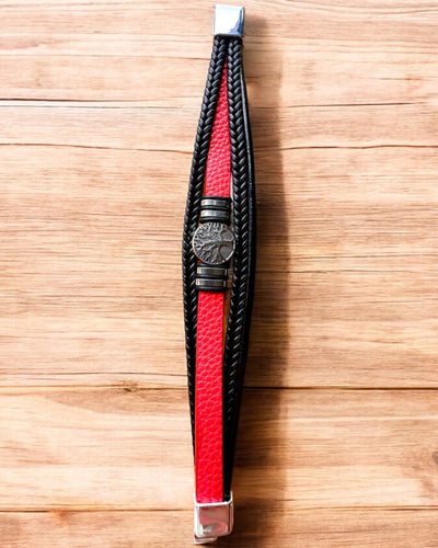 Armband "Levensboom" met personalisatiemogelijkheid als cadeau, 3 kleuropties