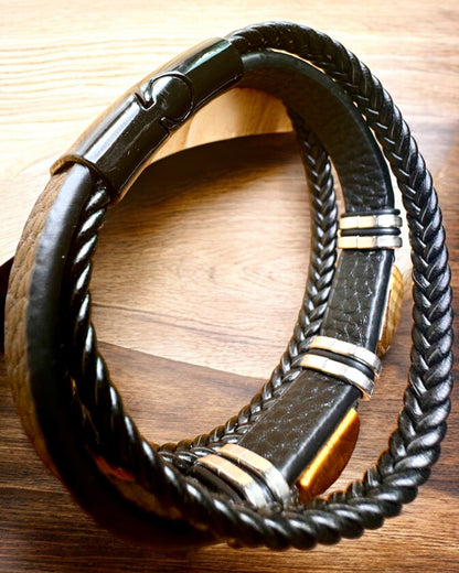 Armband "Tijgeroog" met personalisatiemogelijkheid als cadeau