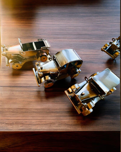 Retro Klassieke Auto, auto, van IJzer - Collectie "Vintage Drive", automodel, personalisatie met gravure als cadeau