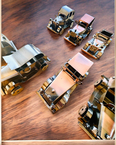 Retro Klassieke Auto, auto, van IJzer - Collectie "Vintage Drive", automodel, personalisatie met gravure als cadeau