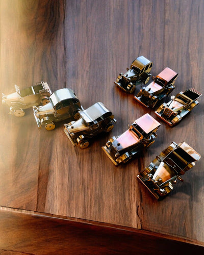 Retro Klassieke Auto, auto, van IJzer - Collectie "Vintage Drive", automodel, personalisatie met gravure als cadeau