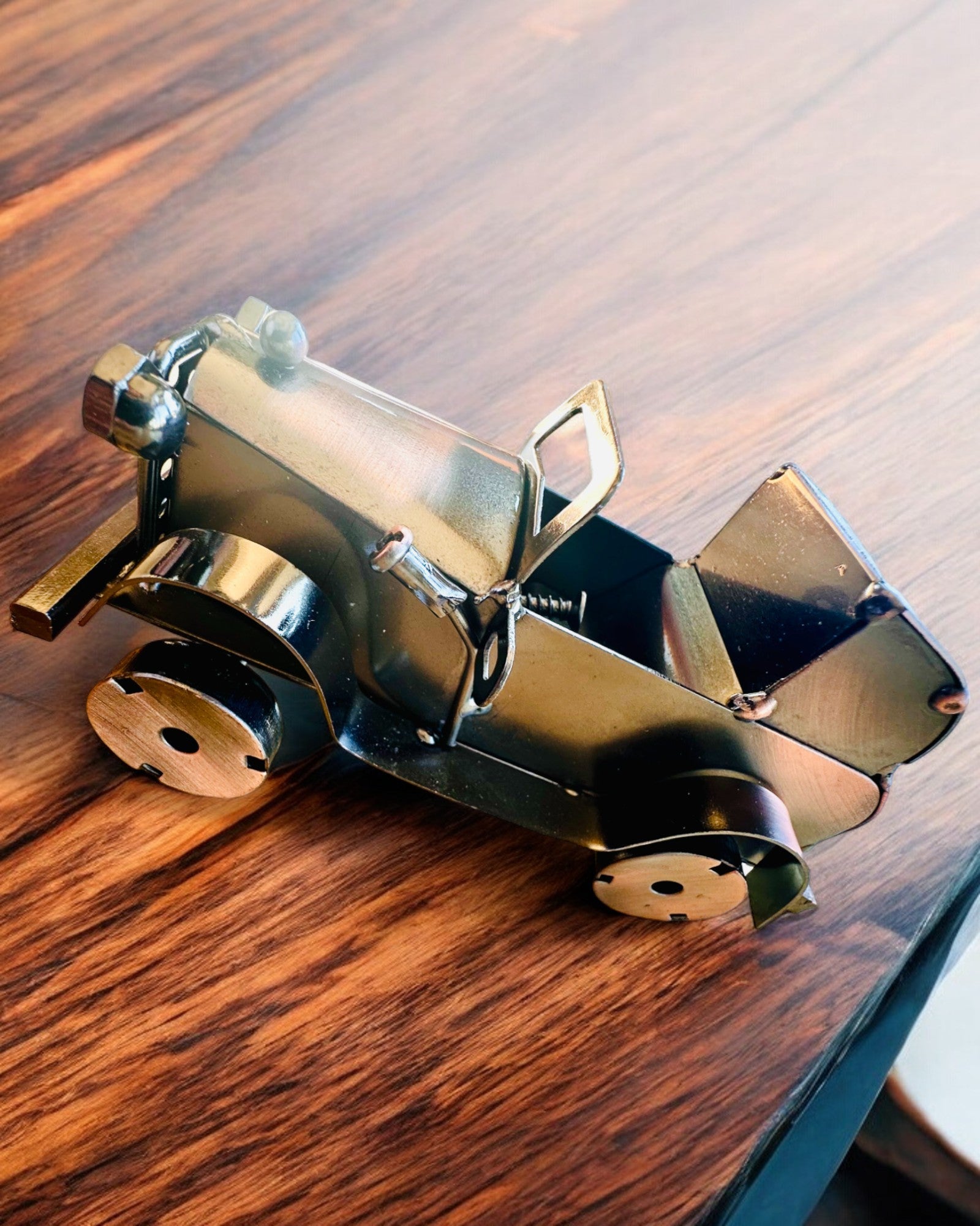 Retro Klassieke Auto, auto, van IJzer - Collectie "Vintage Drive", automodel, personalisatie met gravure als cadeau