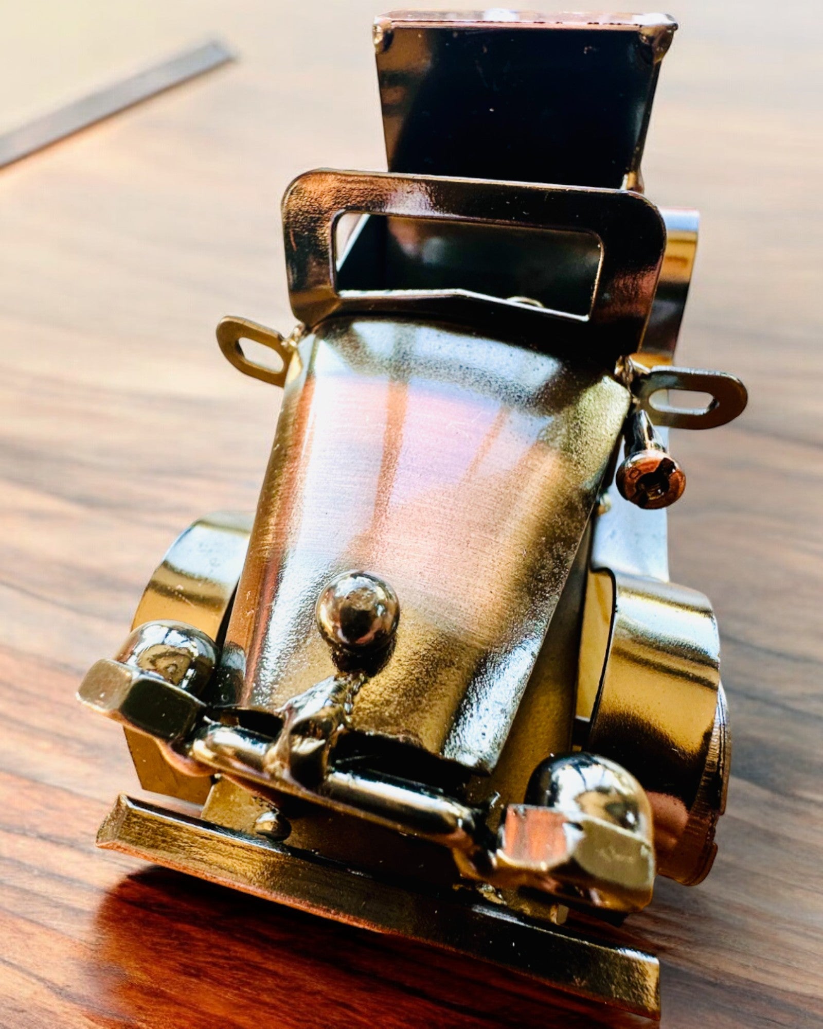 Retro Klassieke Auto, auto, van IJzer - Collectie "Vintage Drive", automodel, personalisatie met gravure als cadeau