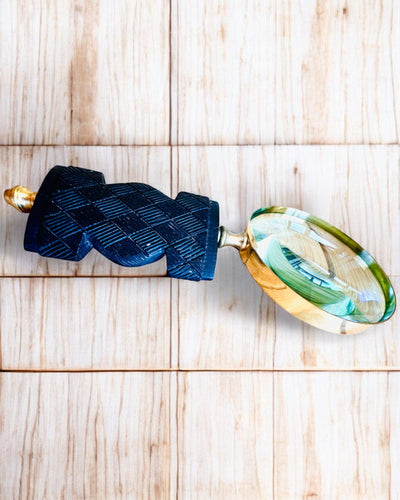 Grote Retro Vergrootglas, mogelijkheid tot personalisatie als cadeau met gravure - varianten om uit te kiezen