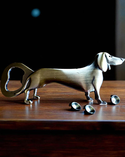 Flesopener Vintage Dieren - 7 varianten, personalisatie met gravure als cadeau