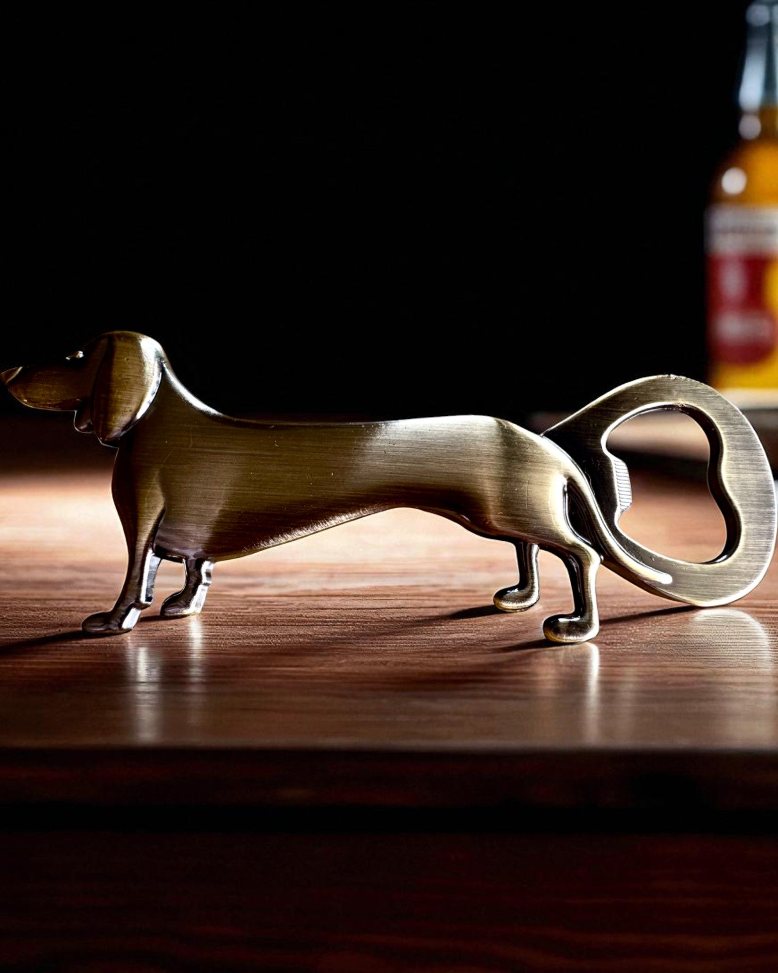 Flesopener Vintage Dieren - 7 varianten, personalisatie met gravure als cadeau