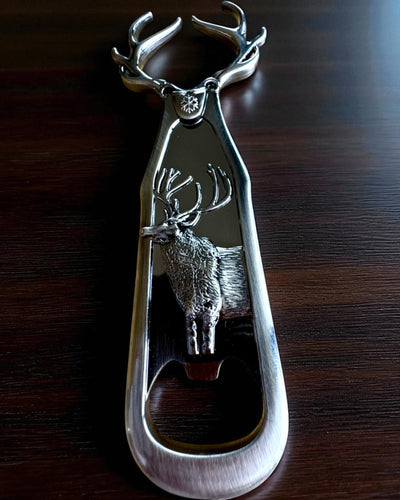 Flesopener Vintage Dieren - 7 varianten, personalisatie met gravure als cadeau