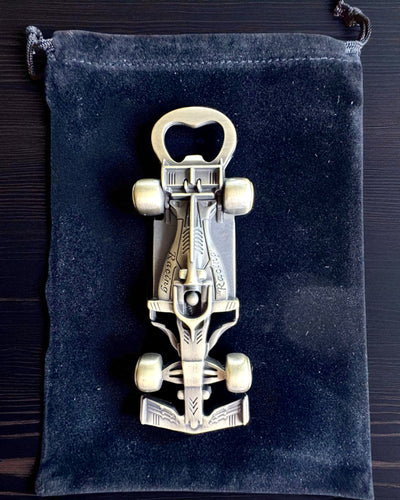 Flesopener Vintage Motorvoertuigen - 3 varianten, personalisatie met gravure als cadeau