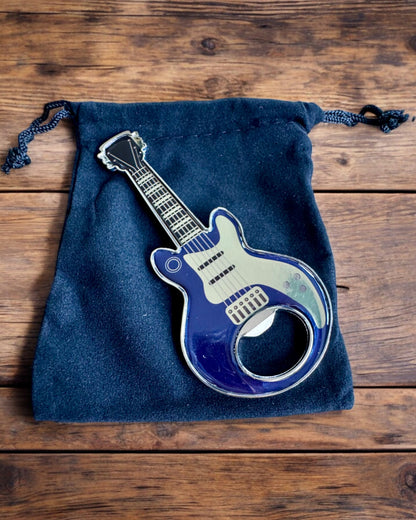 Flesopener Gitaar Rock'n'Open, 2 varianten, personalisatie met gravure als cadeau