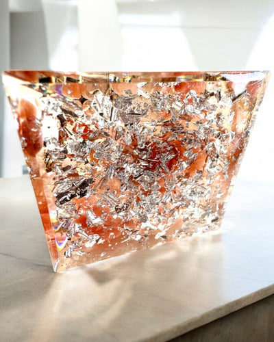 Piramide "Meditatie van Rust" met Edelstenen