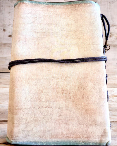 Vintage Memoire Notitieboek met gepersonaliseerde gravure - 3 ontwerpen om uit te kiezen, notitieboek als cadeau