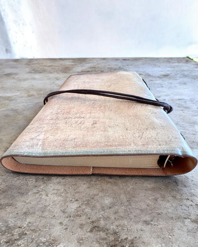 Vintage Memoire Notitieboek met gepersonaliseerde gravure - 3 ontwerpen om uit te kiezen, notitieboek als cadeau