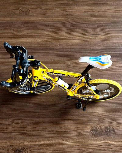 Miniatuurmodel metalen Fiets Collectorsitem "Speed Rider 1.2" – personalisatie met gravure als cadeau, 2 kleuropties