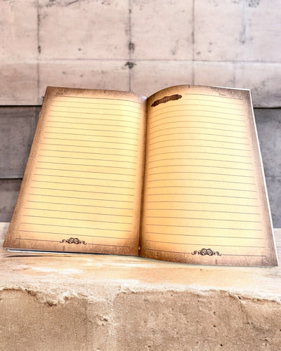 Kronika van de Strijder Notitieboek met Ridderthema, notitieboek met mogelijkheid tot personalisatie met gravure als cadeau