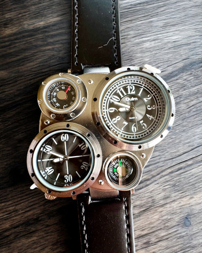 Survivalhorloge „Explorer 4in1”, mogelijkheid tot personalisatie met gravure als cadeau