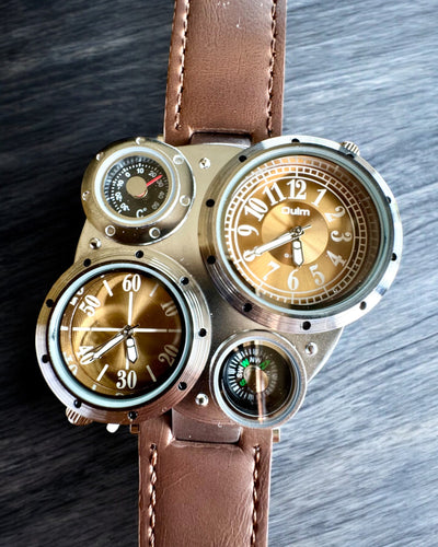 Survivalhorloge „Explorer 4in1”, mogelijkheid tot personalisatie met gravure als cadeau
