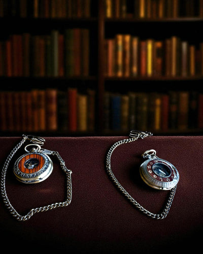 Zakhorloge „Veritas Tempus” – mechanisch uurwerk met de mogelijkheid tot graveren als cadeau, 2 varianten om uit te kiezen