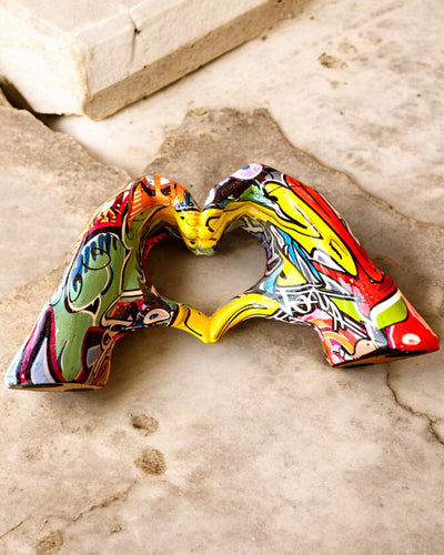 Decoratief beeldje Kleurrijke Decoratieve Handgreep ArtBrace - mogelijkheid tot personalisatie met gravure, als cadeau