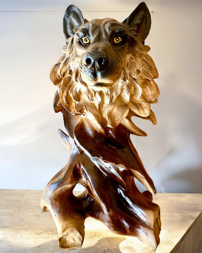 "Wilczy Duch" – Decoratief Beeldje met de mogelijkheid voor personalisatie met gravure, als cadeau