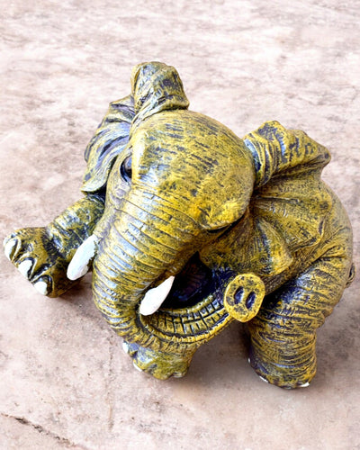 Beeldje van een olifant "Kleine Geluksbrenger" met graveermogelijkheid als cadeau