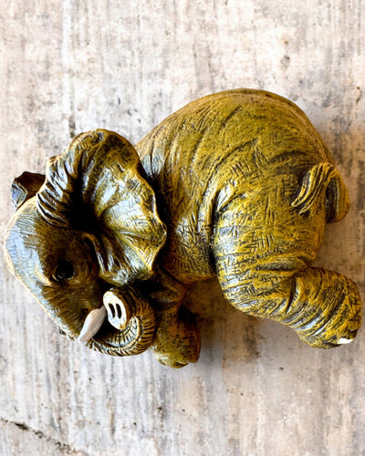 Beeldje van een olifant "Kleine Geluksbrenger" met graveermogelijkheid als cadeau
