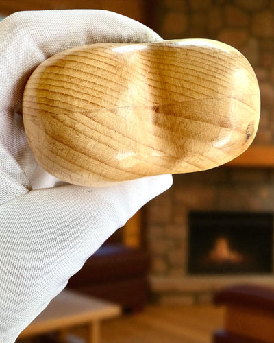 Houten hart, 9 cm doosje voor Geheim Gevoel, mogelijkheid tot personalisatie met gravure als cadeau