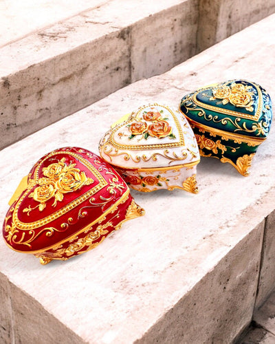 Sieradendoos "Royal Elegance" - met graveeroptie als cadeau, 3 varianten om uit te kiezen