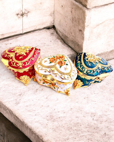 Sieradendoos "Royal Elegance" - met graveeroptie als cadeau, 3 varianten om uit te kiezen