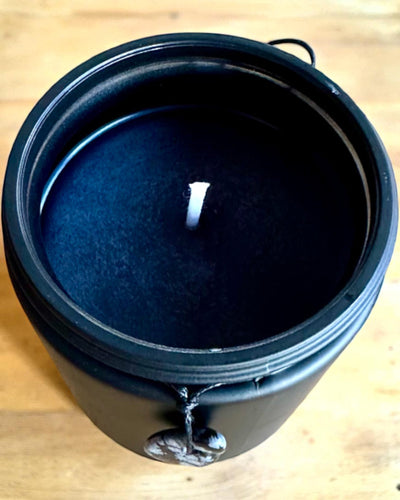 Intentionele sojakaars Obsidiaan – zelfvertrouwen en innerlijke kracht, 250 ml, mogelijkheid tot personalisatie als cadeau